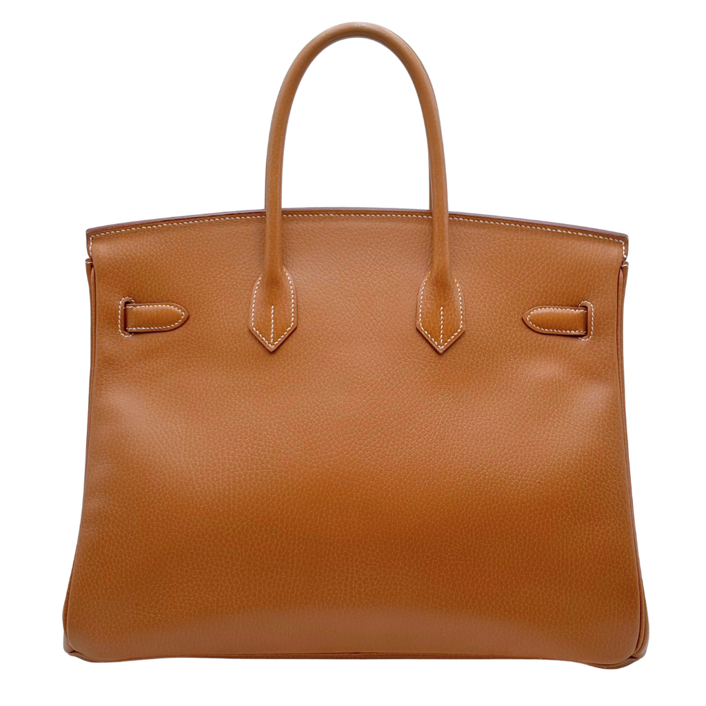 Hermès Birkin Natural Gold Le Tournay 35CM Gold HW (1996)
