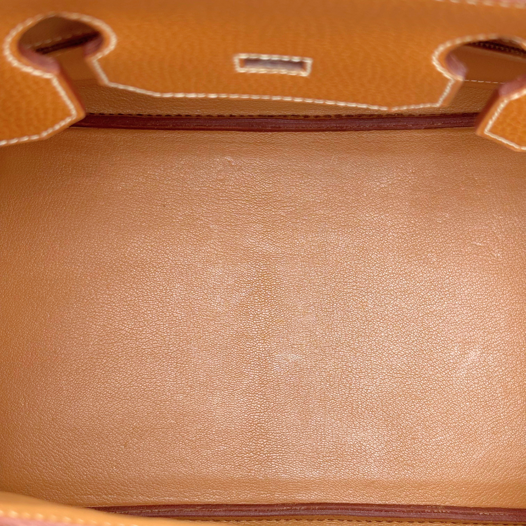 Hermès Birkin Natural Gold Le Tournay 35CM Gold HW (1996)