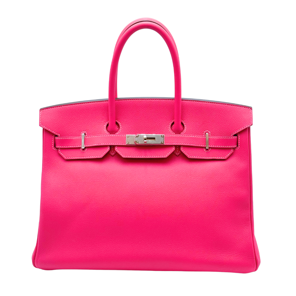 Hermès Birkin Rose Tyrien Epsom 35CM Palladium HW (2011)