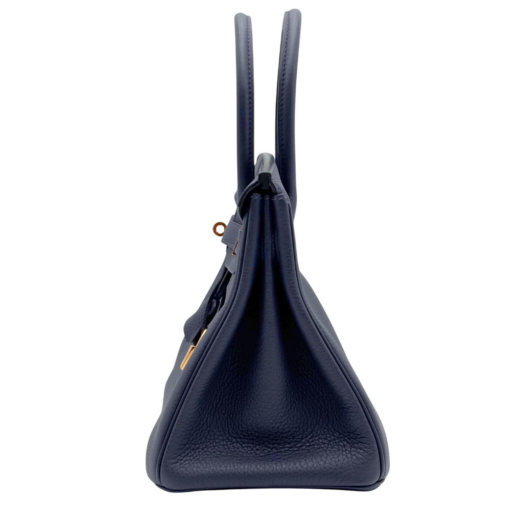 Hermès Birkin Nuit Blue Togo 30CM Gold HW (2024)