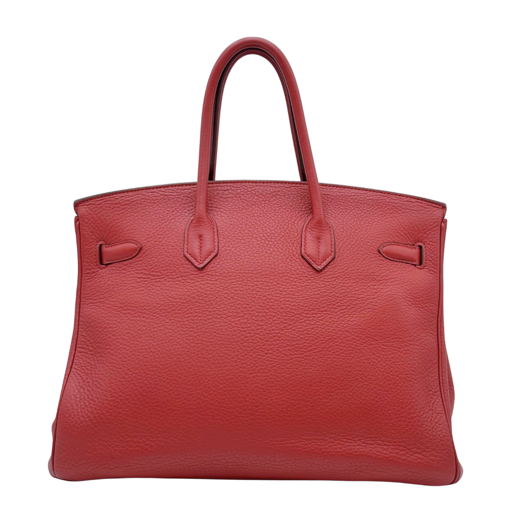 Hermès Birkin Brique Clemence 35CM Palladium HW (2009)