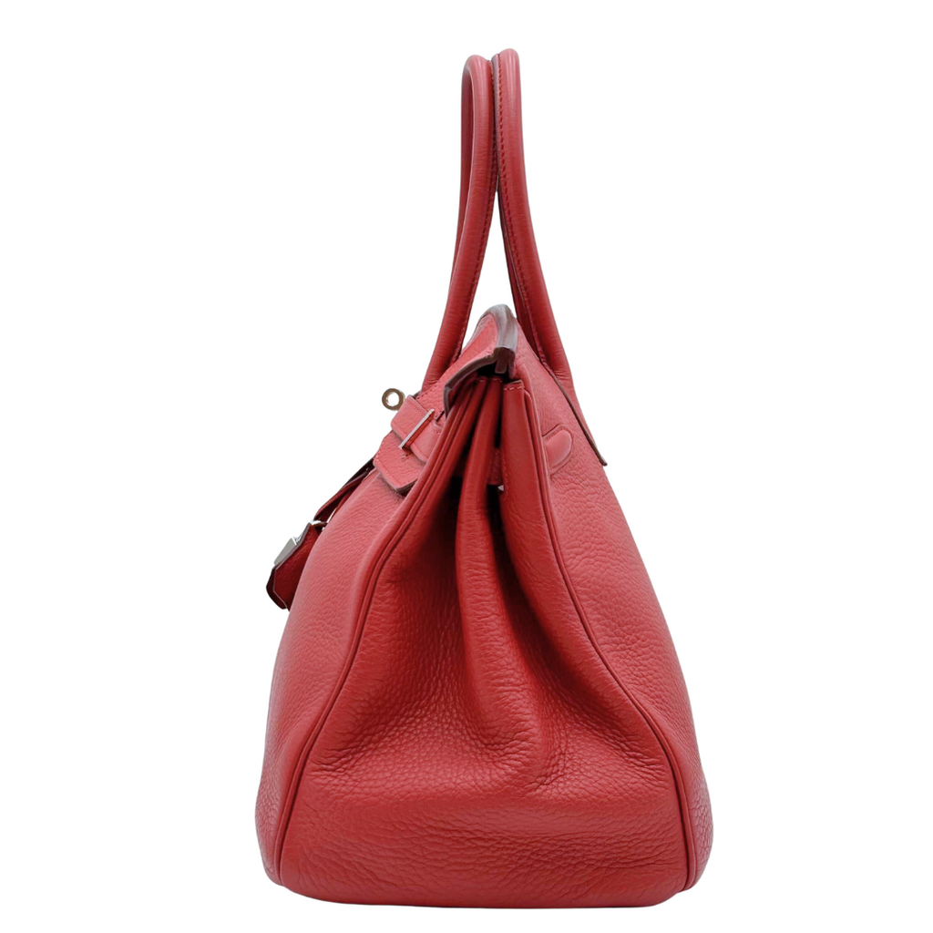 Hermès Birkin Brique Clemence 35CM Palladium HW (2009)