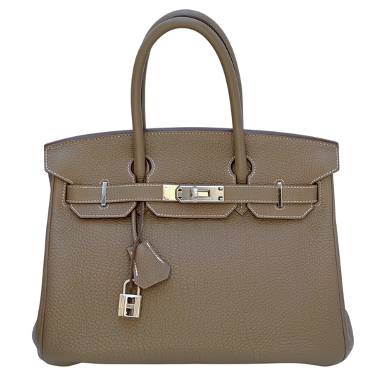 Hermès Birkin Etoupe Togo 30CM Palladium HW