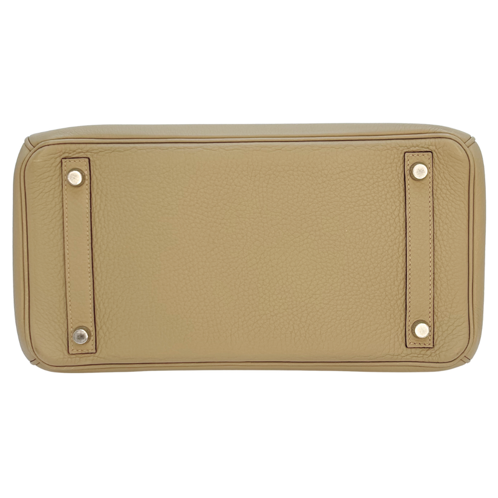 Hermès Birkin Poussiere Taurillon Clemence 30CM Palladium HW (2008)