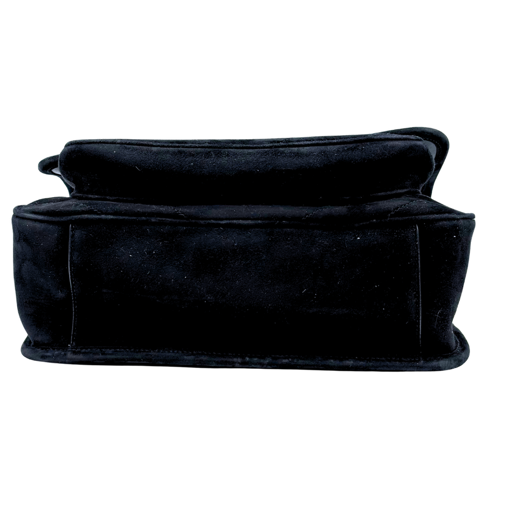 Saint Laurent All Black Suede Medium Niki