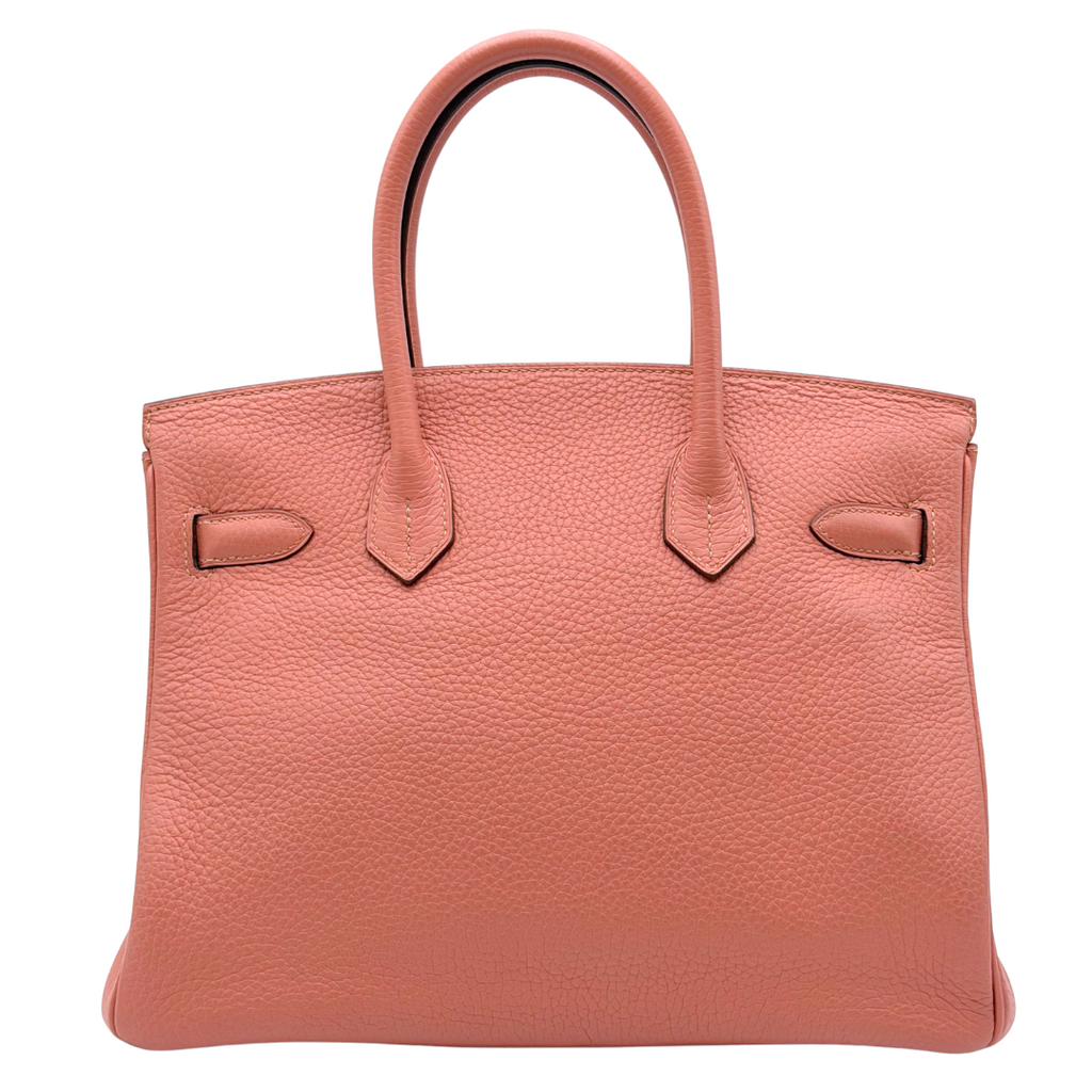 Hermès Birkin Rosy Clemence 30CM Palladium HW (2013)