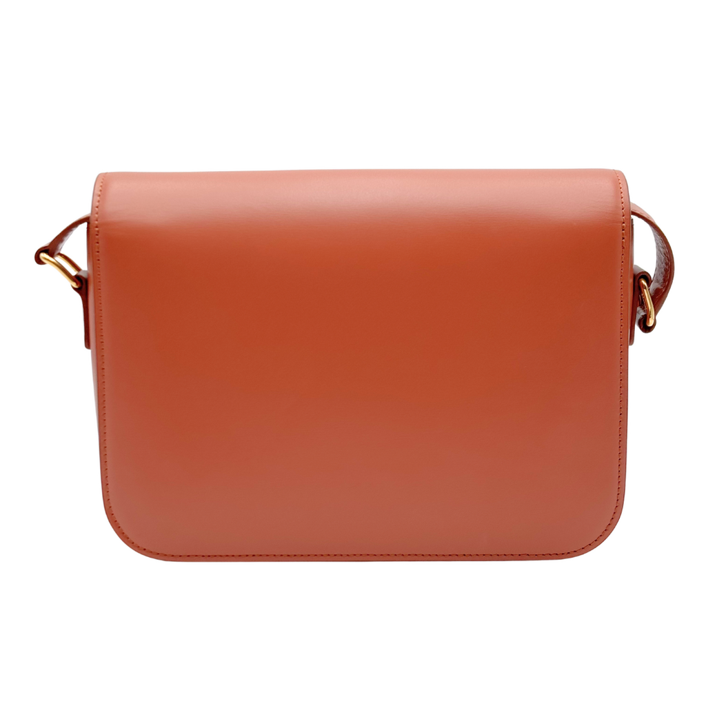 Celine Terracotta Medium Triomphe Crossbody
