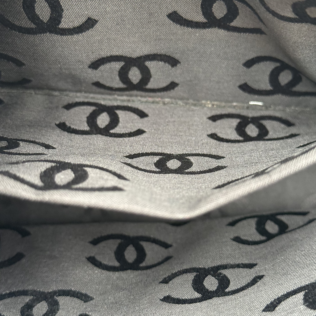 Chanel Whip Stitch Black Tote (2002-2003)