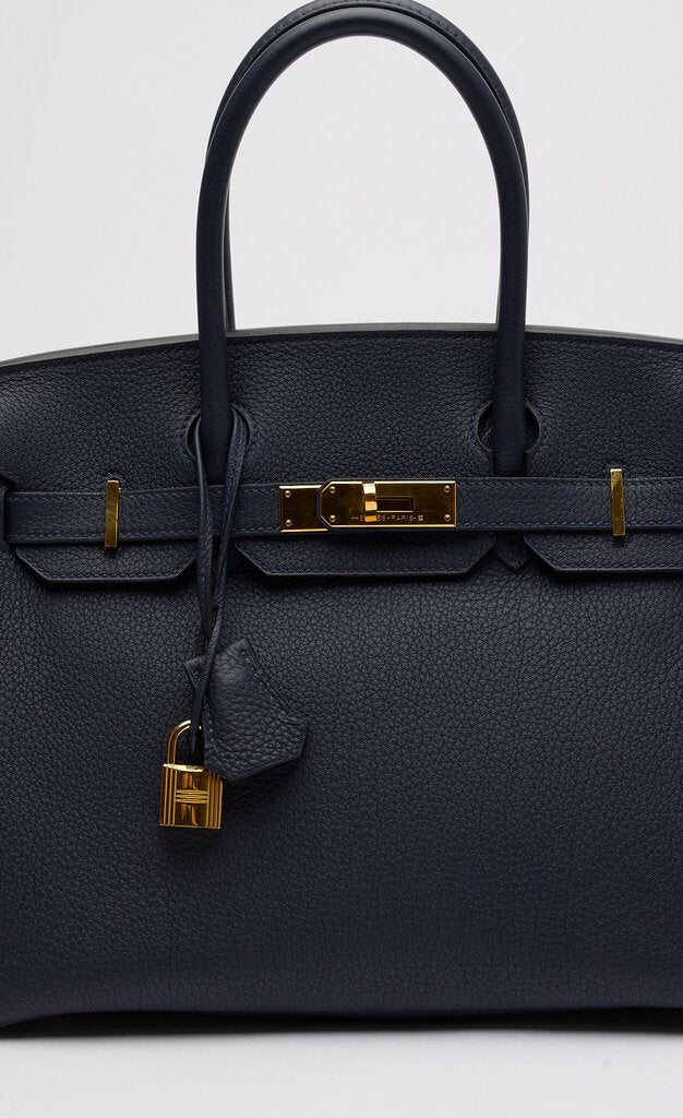 Hermès Birkin Nuit Blue Togo 30CM Gold HW (2024)