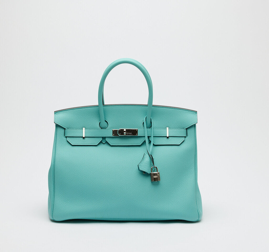 Hermès Birkin Atoll Togo 35CM Palladium HW Year 2015