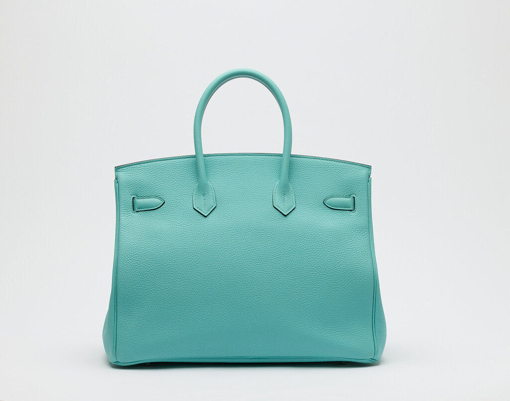 Hermès Birkin Atoll Togo 35CM Palladium HW Year 2015