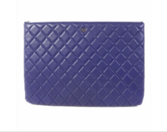 Blue Lambskin O Case