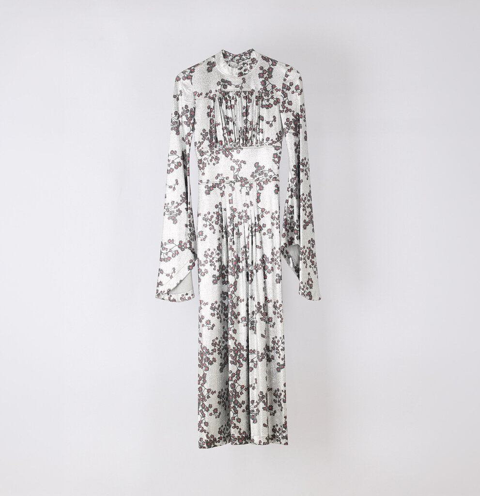 Soia & KYO 2020 Silver Jersey Dress