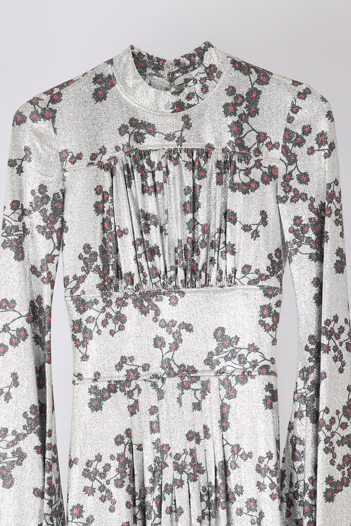 Soia & KYO 2020 Silver Jersey Dress
