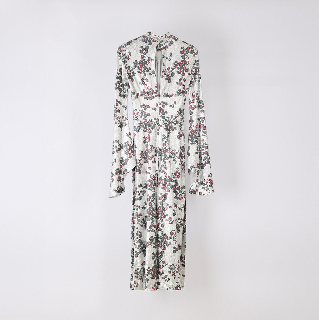 Soia & KYO 2020 Silver Jersey Dress