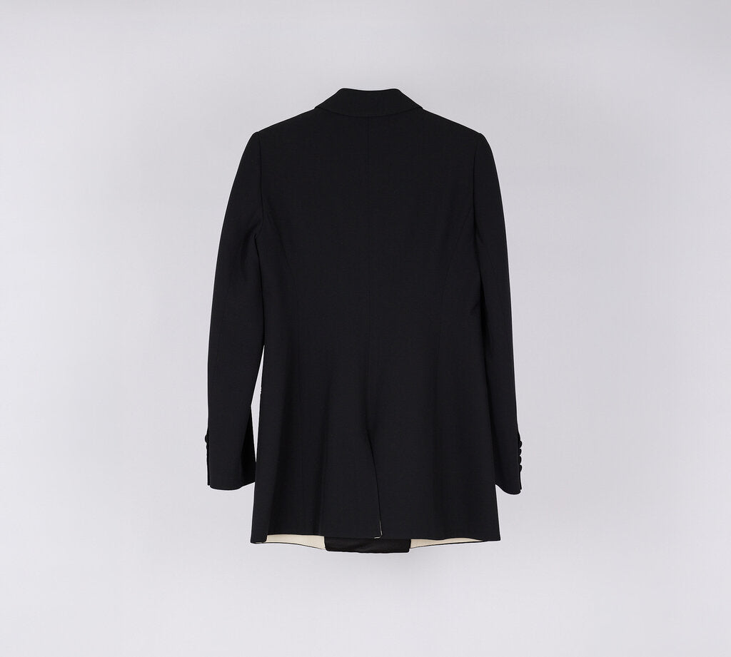 Christian Dior Wool & Silk Double Breasted Blazer Dress