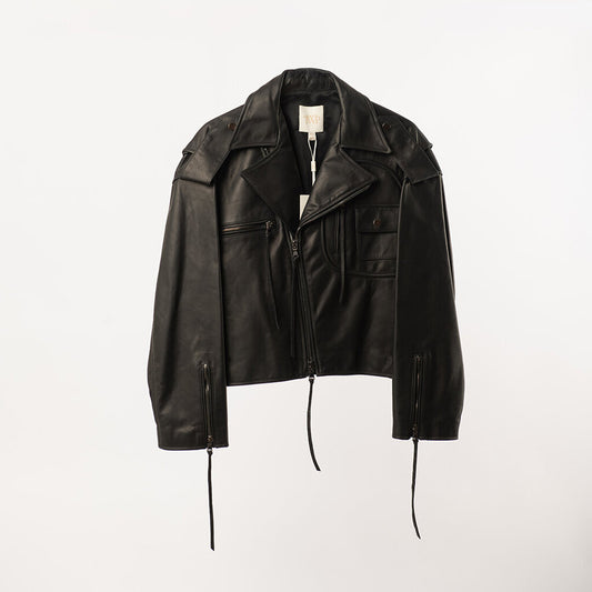 TWP Black Leather Jacket