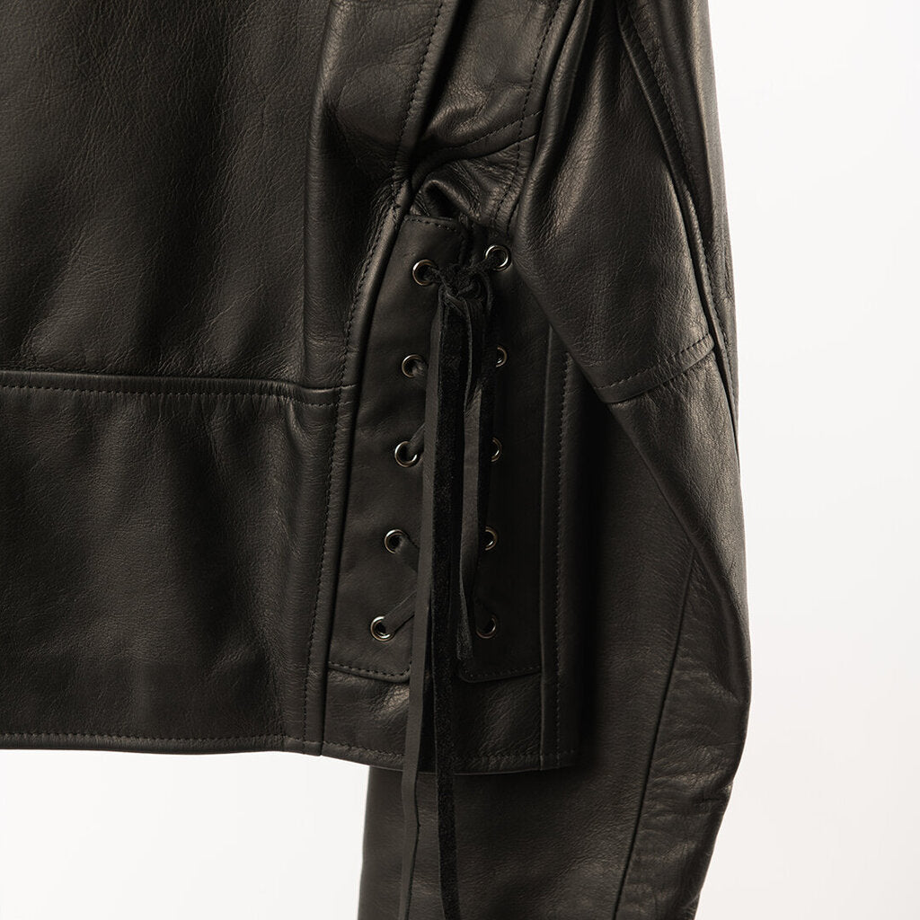 TWP Black Leather Jacket