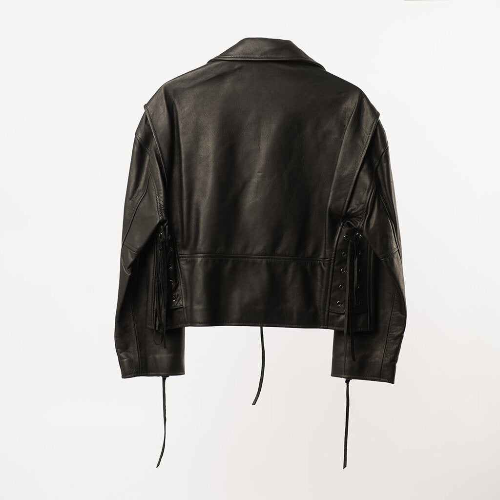 TWP Black Leather Jacket