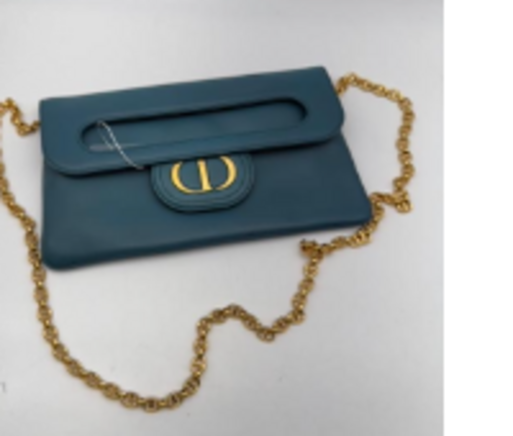 Teal Leather Crossbody/Top Handle Bag