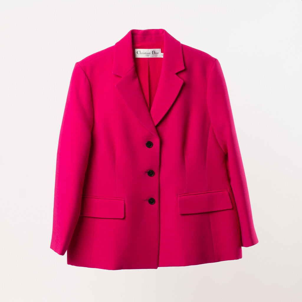 Christian Dior Pink Wool Jacket