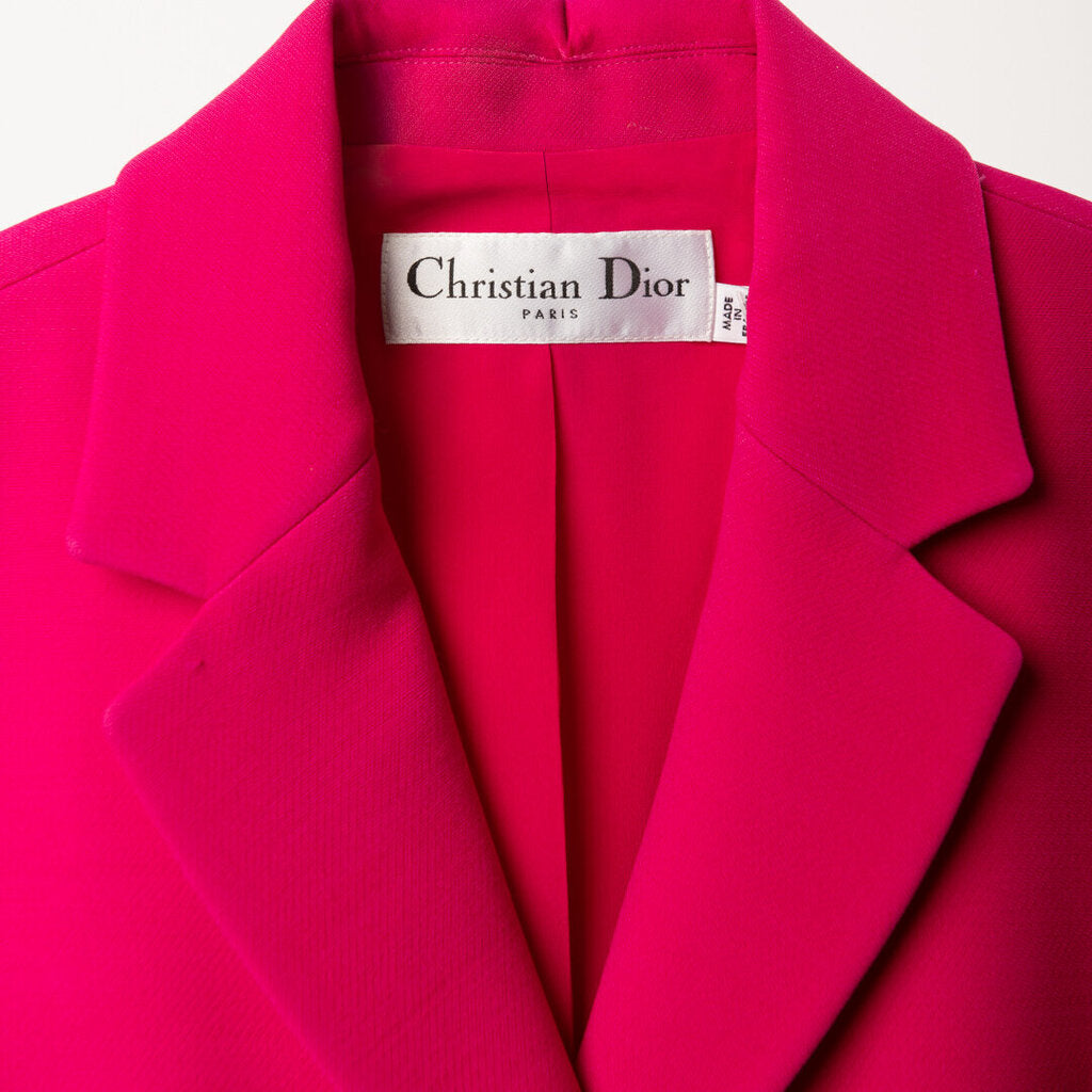 Christian Dior Pink Wool Jacket