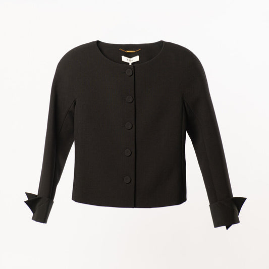 Chloe 2026 Runway Black Wool Jacket