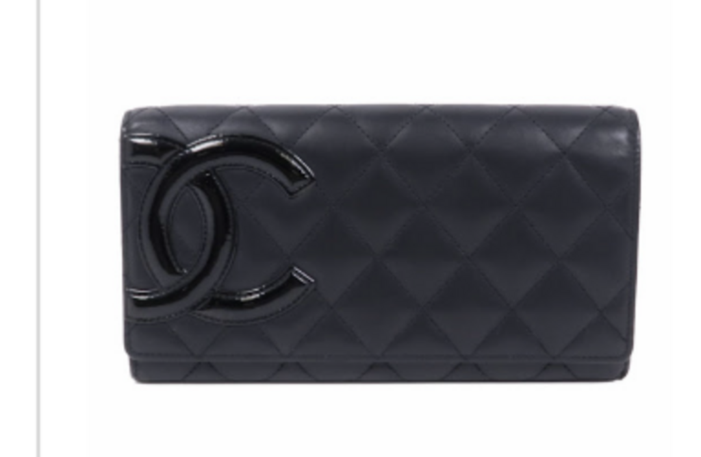 Black on Black Cambon Wallet
