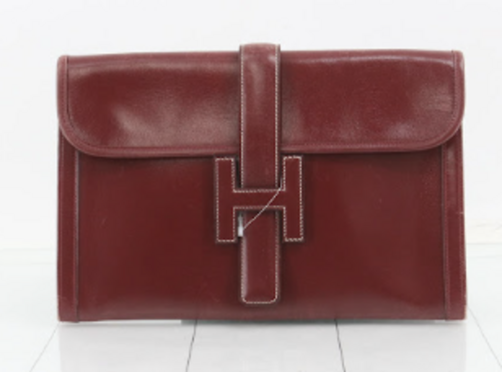 Burgundy Jige PM Bag