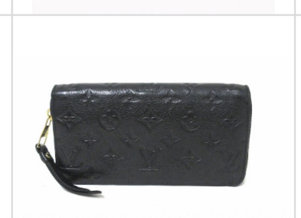 Black Empriente Zippy Wallet