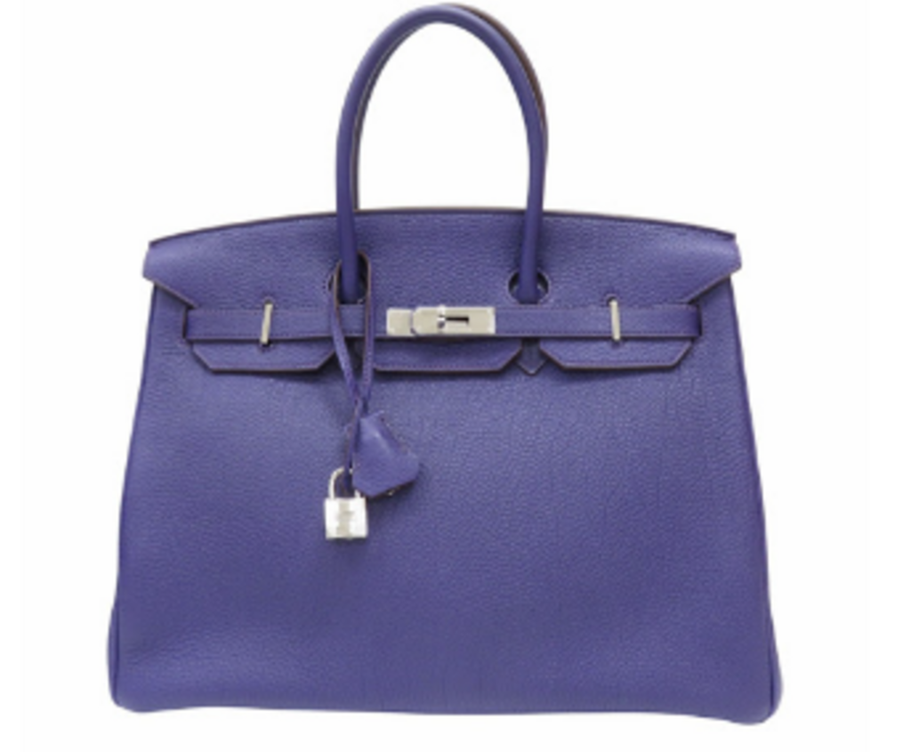 2010 Iris Purple Togo Birkin 35