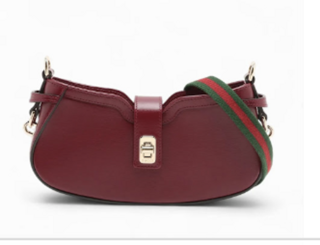 Rosso Ancora Mini Moon Side Bag