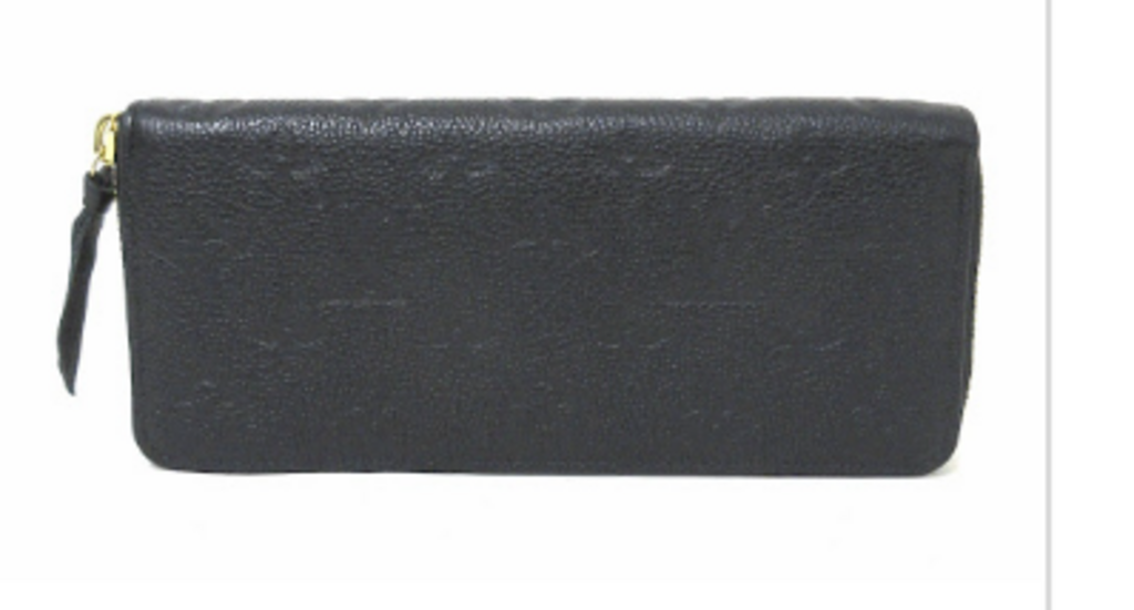Black Empriente Long Zippy Wallet