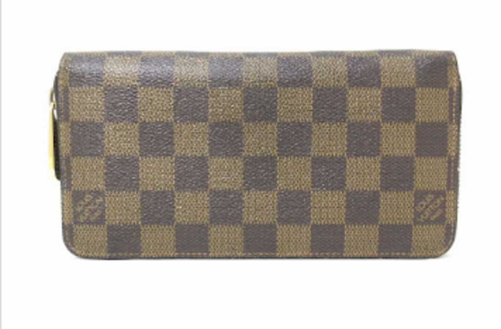 Damier Ebene Long Zippy Wallet