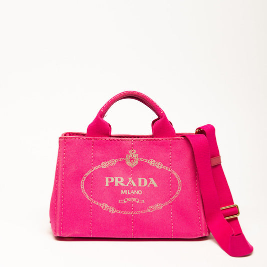 Prada Pink Small Canapa