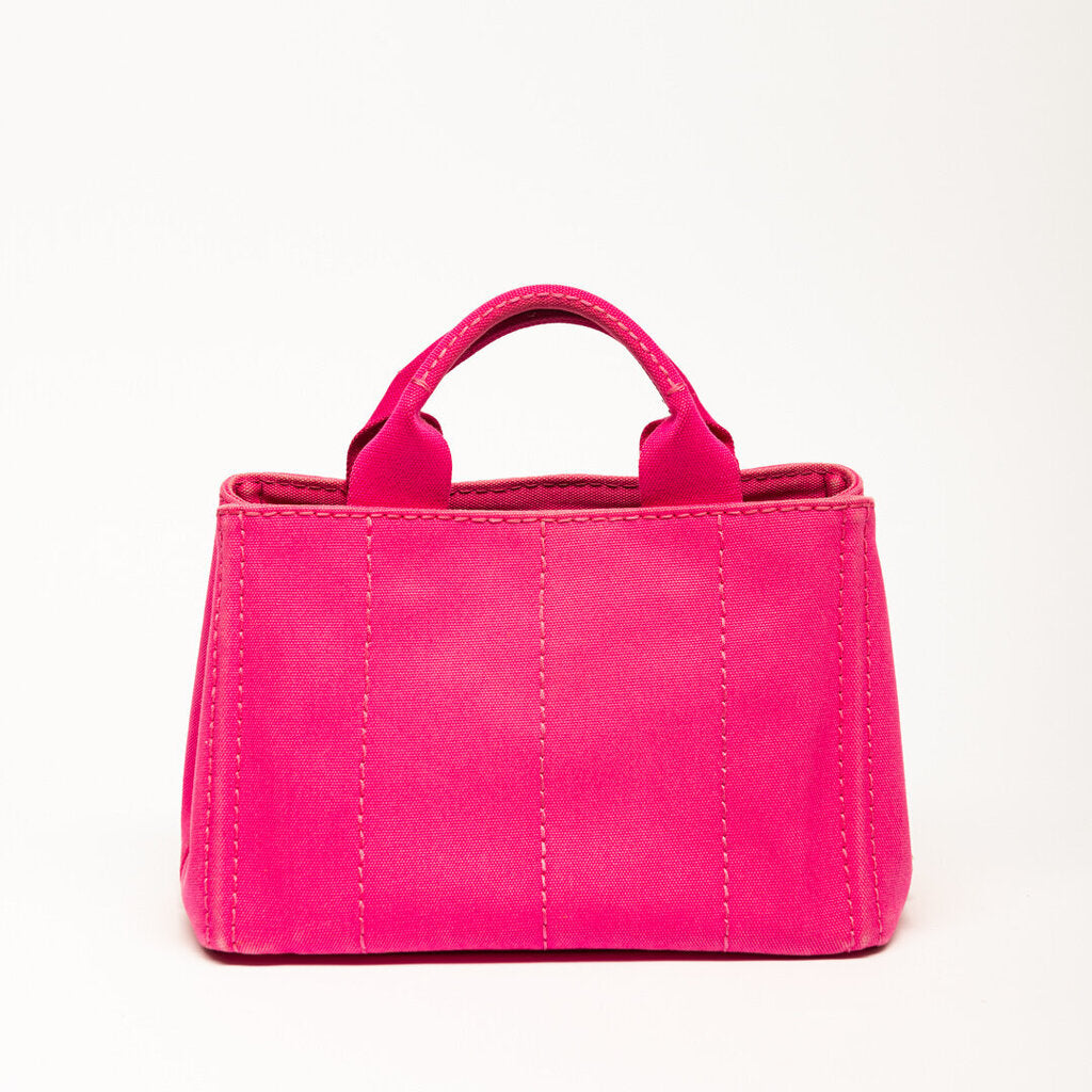 Prada Pink Small Canapa