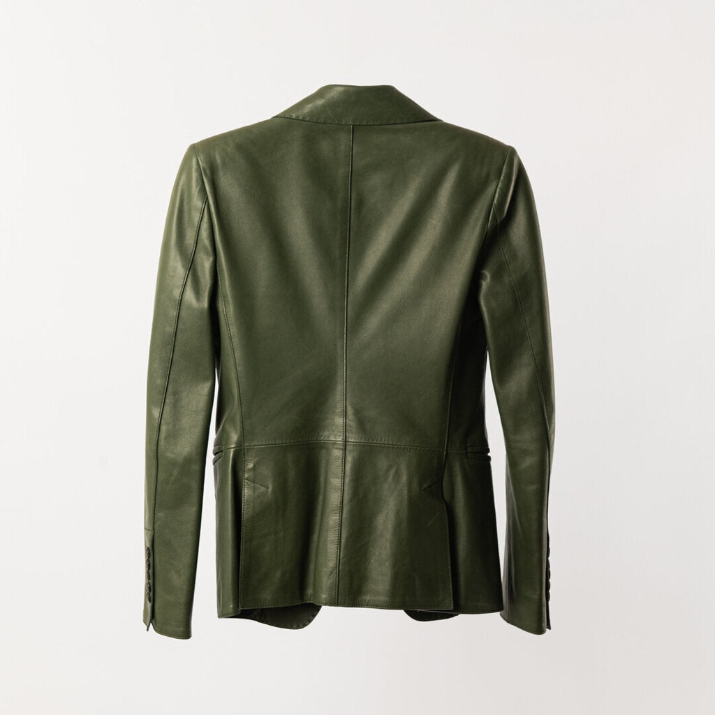 Tom Ford Green Leather Blazer