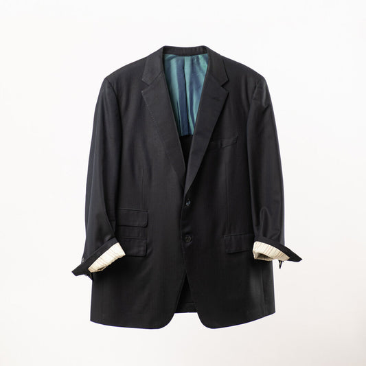 Decaro Men's Navy Single Breasted Suit Set