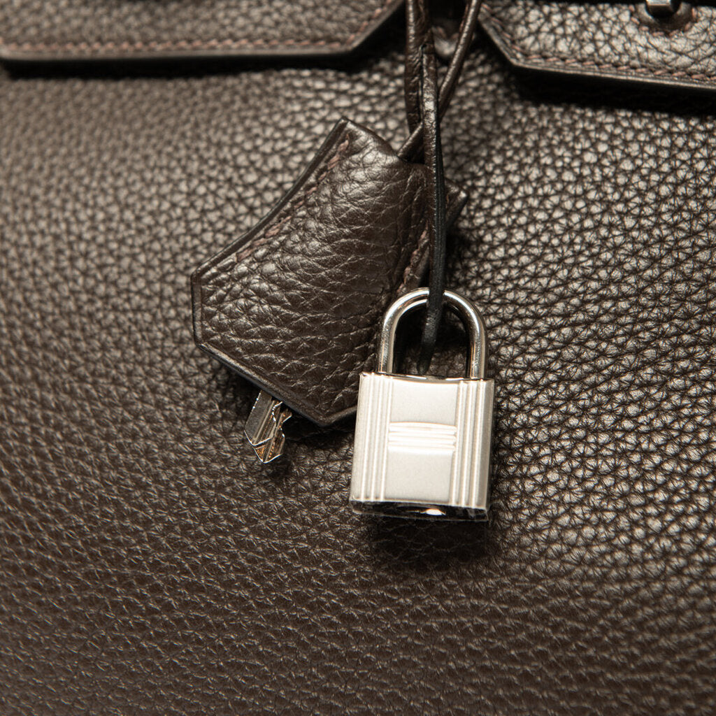 Hermès Wood Clemence Birkin 30 GHW (2012)