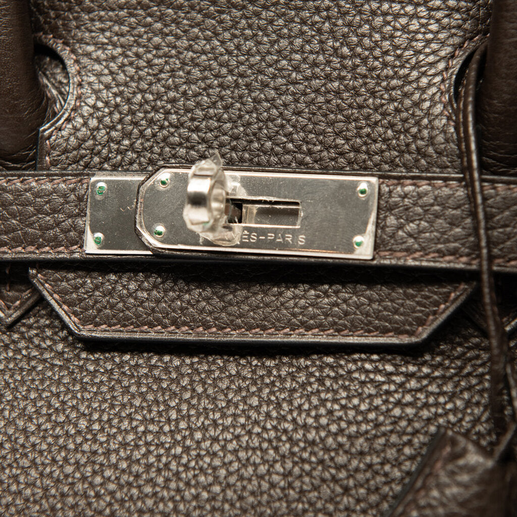 Hermès Wood Clemence Birkin 30 GHW (2012)