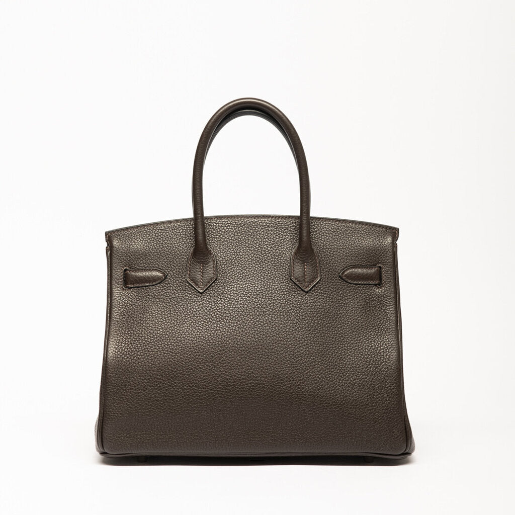 Hermès Wood Clemence Birkin 30 GHW (2012)