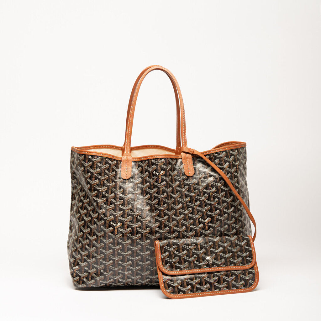 Goyard Black & Brown St. Louis PM Tote
