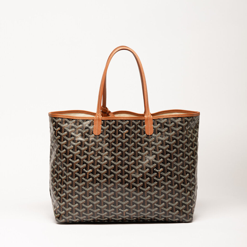 Goyard Black & Brown St. Louis PM Tote