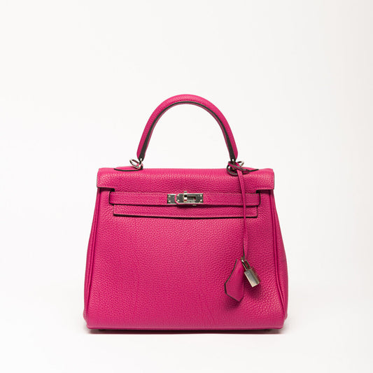 Hermès Rose Togo Kelly 25 PHW (2019)