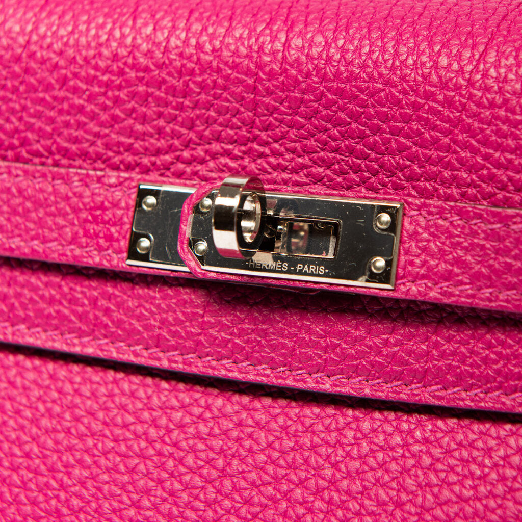 Hermès Rose Togo Kelly 25 PHW (2019)