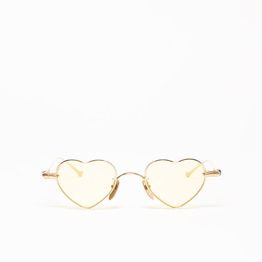 Chrome Hearts Yellow Tint Heart Sunglasses
