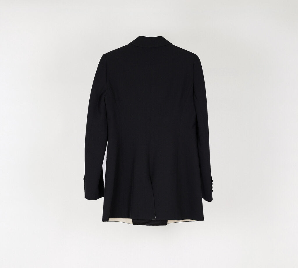 Christian Dior Wool & Silk Double Breasted Blazer Dress