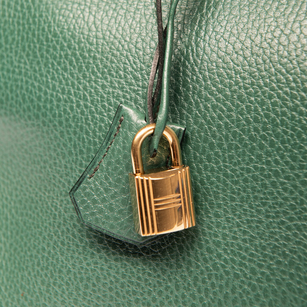 Hermes Vert Vengal Ardennes Birkin 35 (1994)