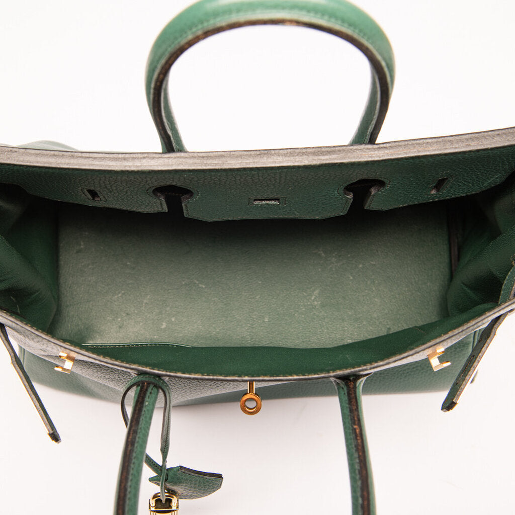 Hermes Vert Vengal Ardennes Birkin 35 (1994)