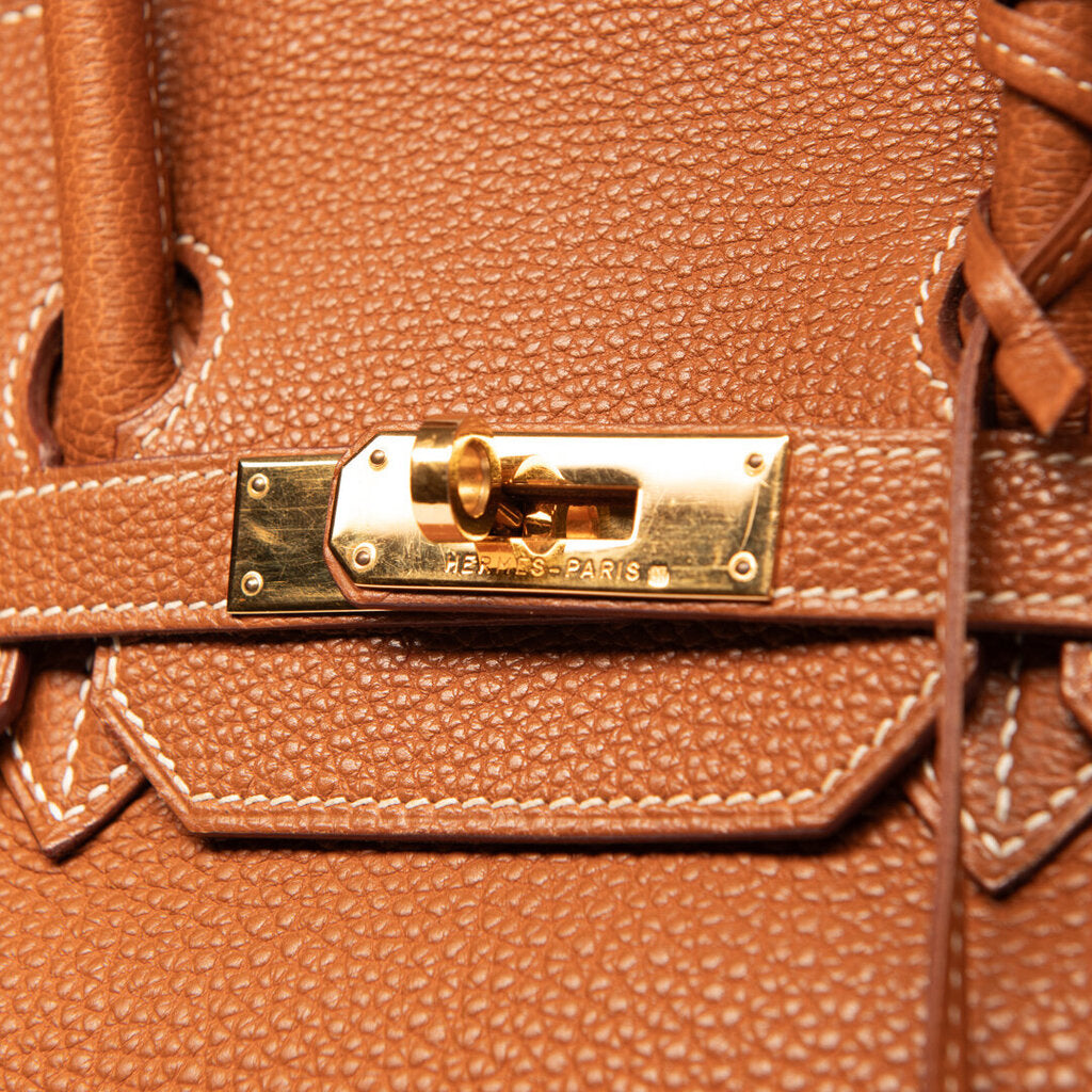 Hermes Tan Togo Birkin 35